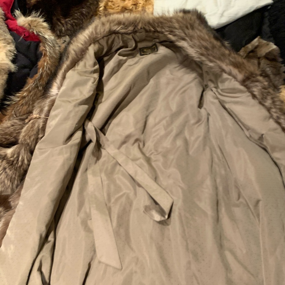 Raccoon coat for Lois